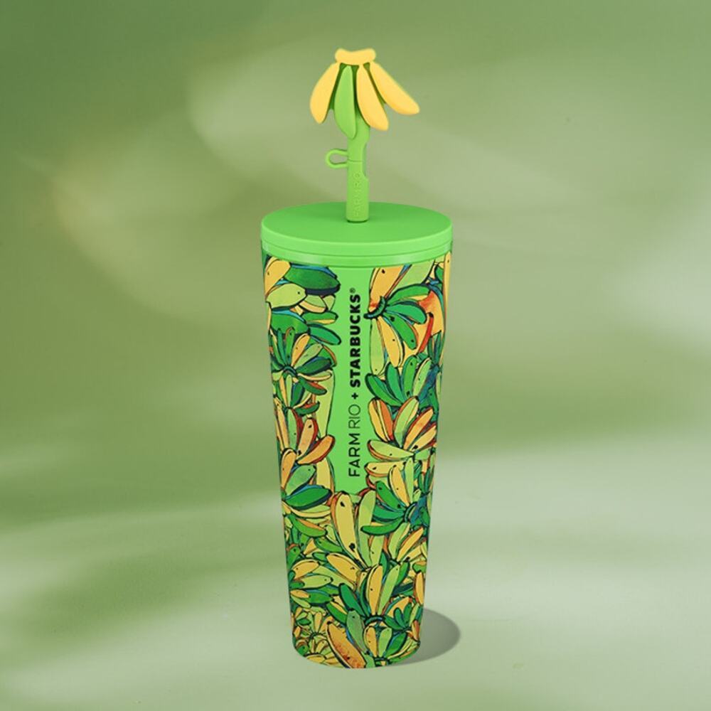Starbucks + FARM Rio Board Banana 24oz Cold Cup